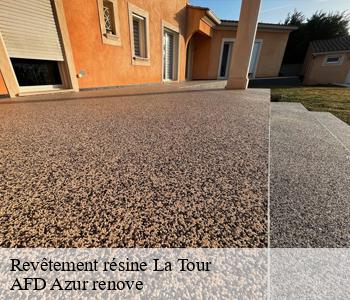 Revêtement résine