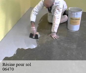 Résine pour sol 06470