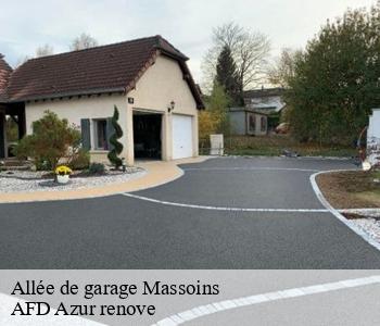 Allée de garage massoins-06710 AFD Azur renove