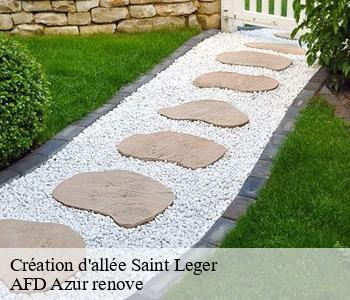 Création d'allée