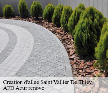 Création d'allée saint-vallier-de-thiey-06460 AFD Azur renove
