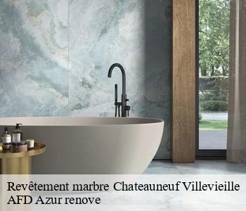 Revêtement marbre chateauneuf-villevieille-06390 AFD Azur renove