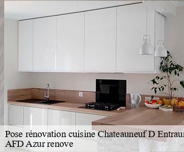 Pose rénovation cuisine chateauneuf-d-entraunes-06470 AFD Azur renove