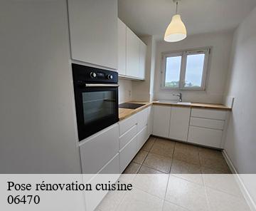 Pose rénovation cuisine 06470