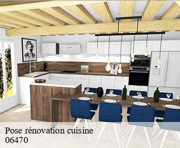 Pose rénovation cuisine 06470
