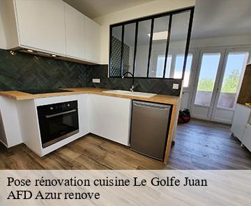 Pose rénovation cuisine  06220