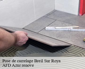 Pose de carrelage 06540