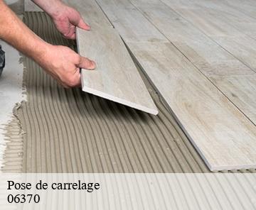 Pose de carrelage 06370