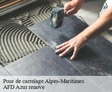 Pose de carrelage AFD Azur renove