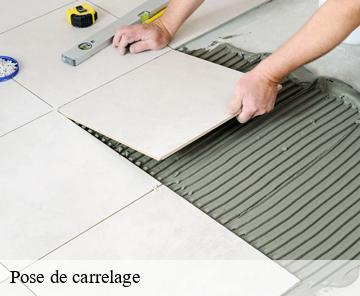 Pose de carrelage