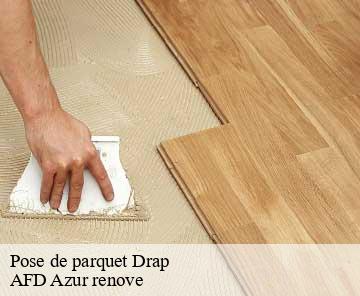 Pose de parquet drap-06340 AFD Azur renove