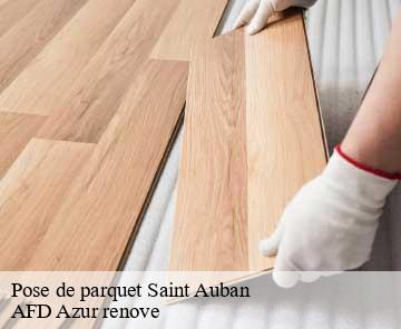 Pose de parquet 06850