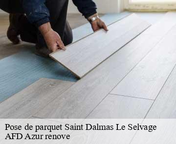 Pose de parquet