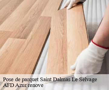 Pose de parquet 06660
