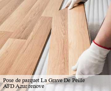 Pose de parquet 06440