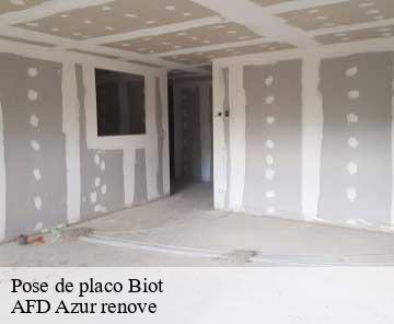Pose de placo biot-06410 AFD Azur renove