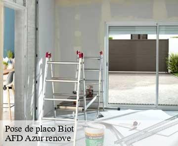 Pose de placo 06410