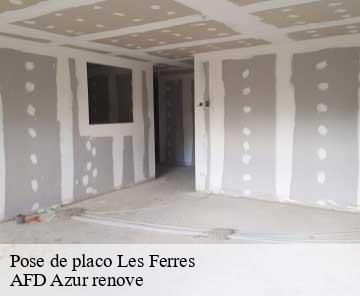 Pose de placo les-ferres-06510 AFD Azur renove